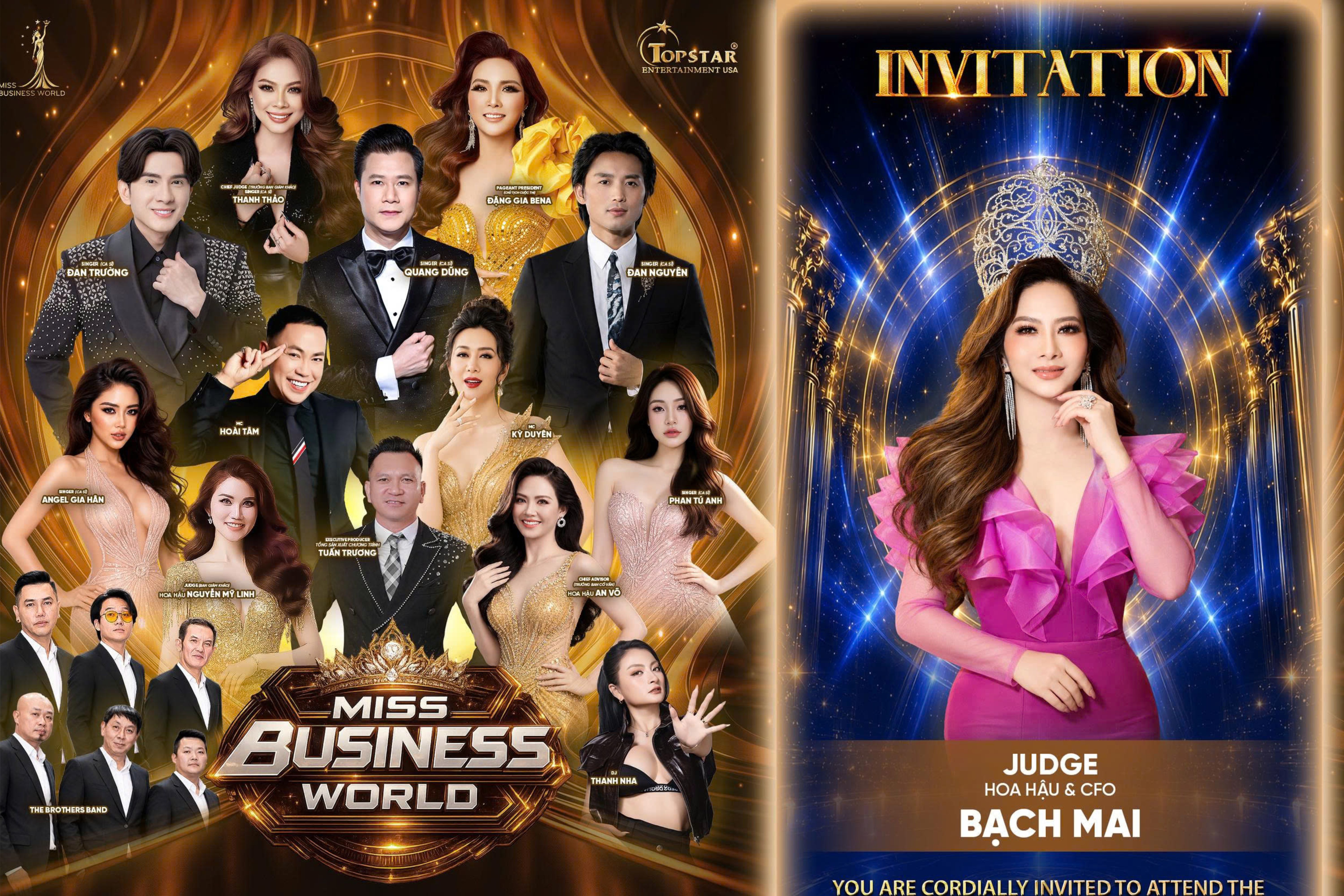 Miss Business World 2026 hé lộ giám khảo Bạch Mai, nữ CFO giàu kinh nghiệm tại Hoa Kỳ